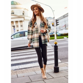 MSMG Ženske čizme na petu antilop bež Anabelle 2