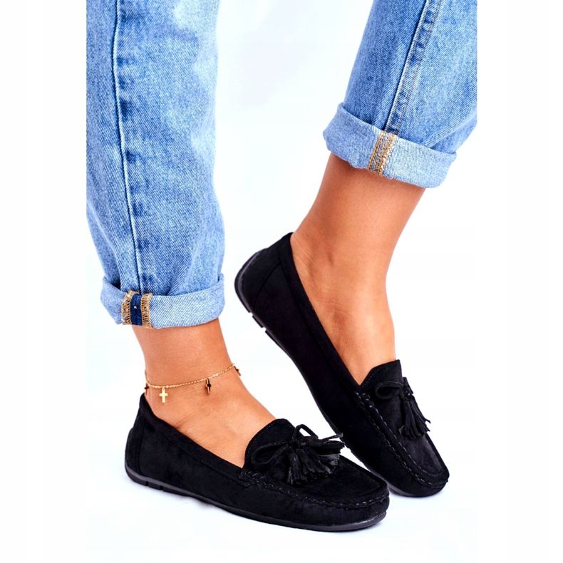 EVE Ženske natikače antilop 20PB35-2003 Crna Donna Mia crno 1