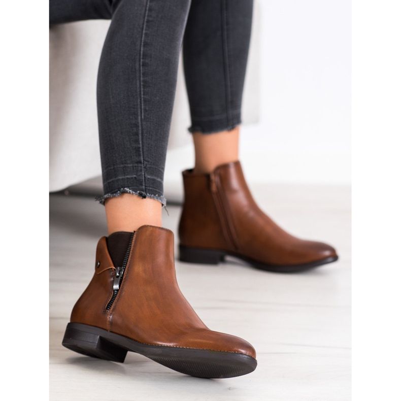 Klasične čizme Sergio Leone smeđa 1