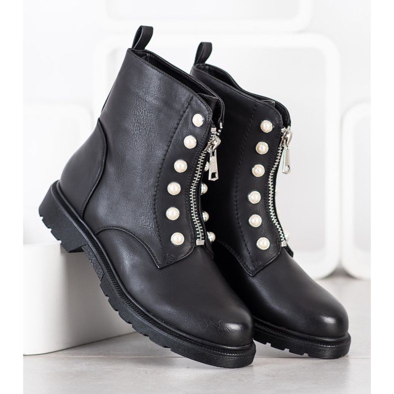 Super Mode Radnici s patentnim zatvaračem crno 1