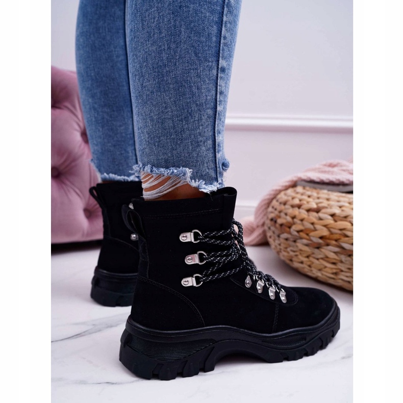 Crni traperi vezali su Sergio Leone TR729 crno 1