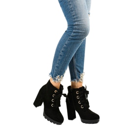 Crne gležnjače od Athlis eko-antilopa crna 1