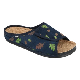 Inblu ženske cipele 155D115 mornarsko plava zelena 1