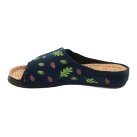 Inblu ženske cipele 155D115 tamnoplava zelena 2