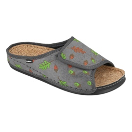 Inblu ženske cipele 155D116 siva višebojan zelena 1