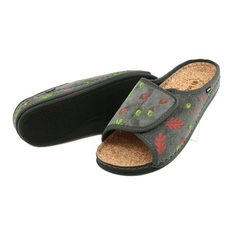 Inblu ženske cipele 155D116 siva raznobojna zelena 4