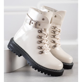 SDS Modni lakirani hvatači bijela 2