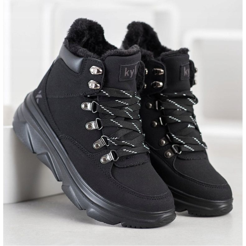 Kylie Lagani hvatači na platformi crna 1