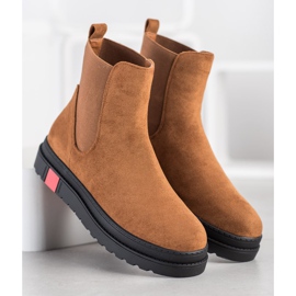 Seastar Čizme na platformi smeđa 1