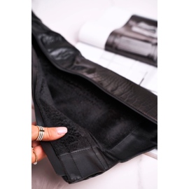 HAN Ženske čizme na petu crne više crna 3