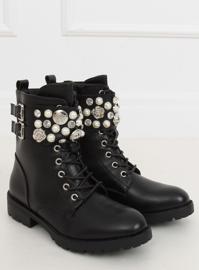 Crne čizme ženske crne 7670-PA crne crno 1