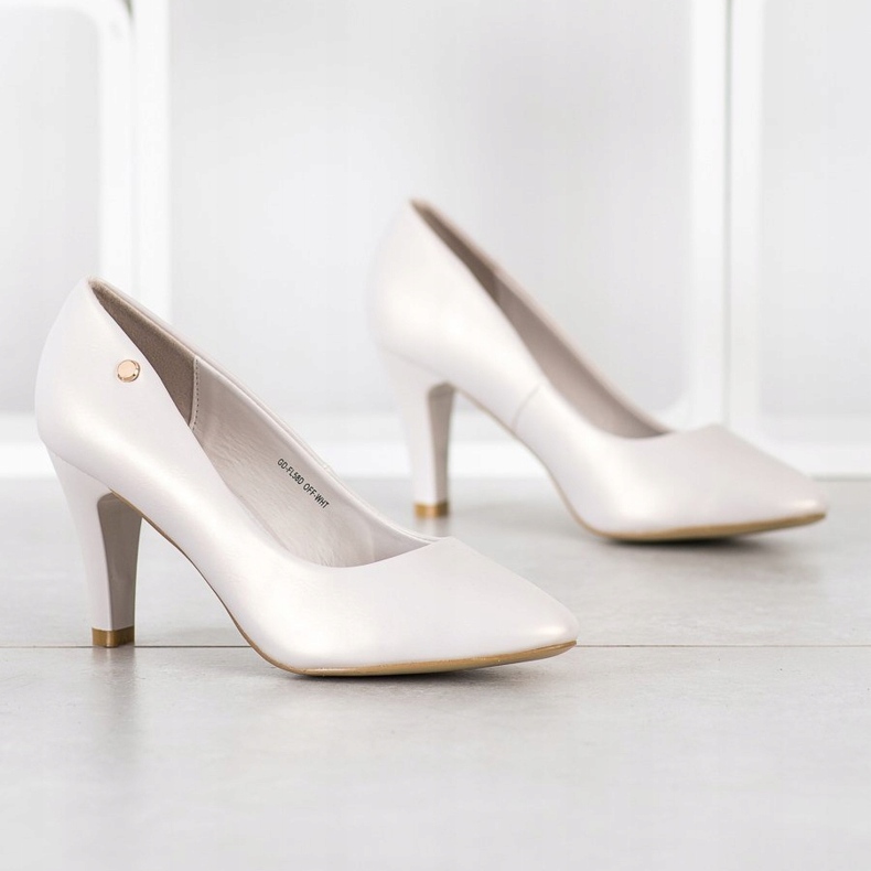 Goodin Ležerne pumpe bijela višebojan 1