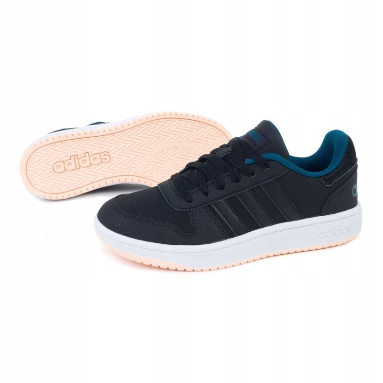 Adidas Hoops 2.0 K EE6718 cipele crno zelena 1