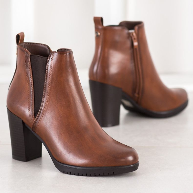 Čizme na šanku Sergio Leone smeđa 1