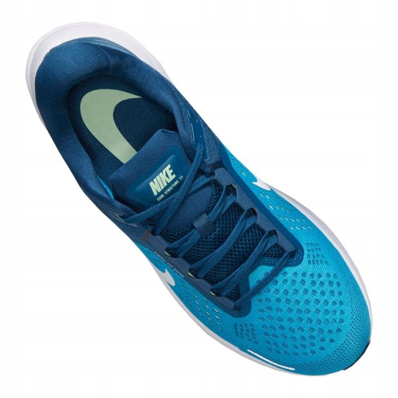 Patike za trčanje Nike Air Zoom Structure 23 M CZ6720-401 plava zelena 2