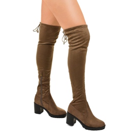 Čizme od antilopa na mjestu Hekranovog kakija zelena 1