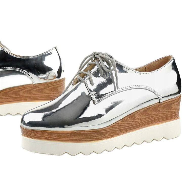 Klizne srebrne cipele s GF-FD9 vijcima srebro 1