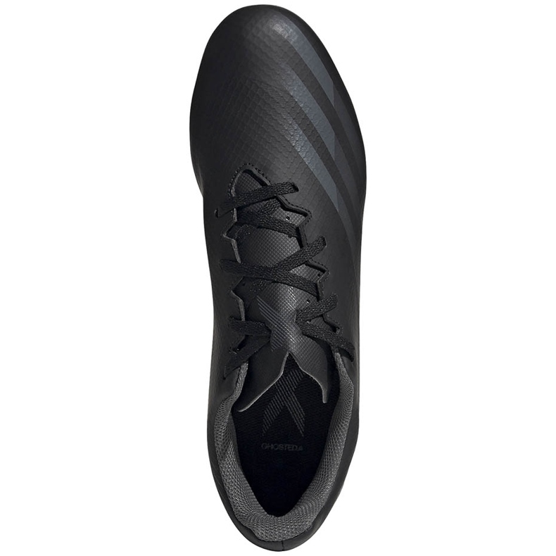 Adidas X Ghosted.4 FxG EG8195 kopačke za nogomet crno crno 1