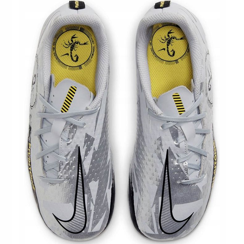 Nike Phantom Gt Academy Scorpion FG / MG Junior DB7631 001 nogometne cipele bijela 1