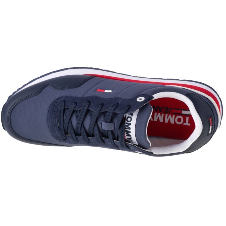 Cipele Tommy Hilfiger Jeans Lifestyle Mix Runner M EM0EM00578-C87 mornarsko plava 2