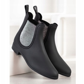 SHELOVET Elegantne galoše crno 1