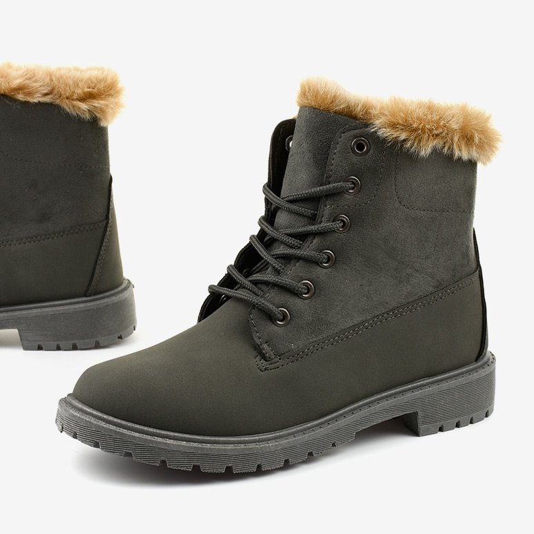 Sive čizme Olaksalim izolirane čizme siva 1