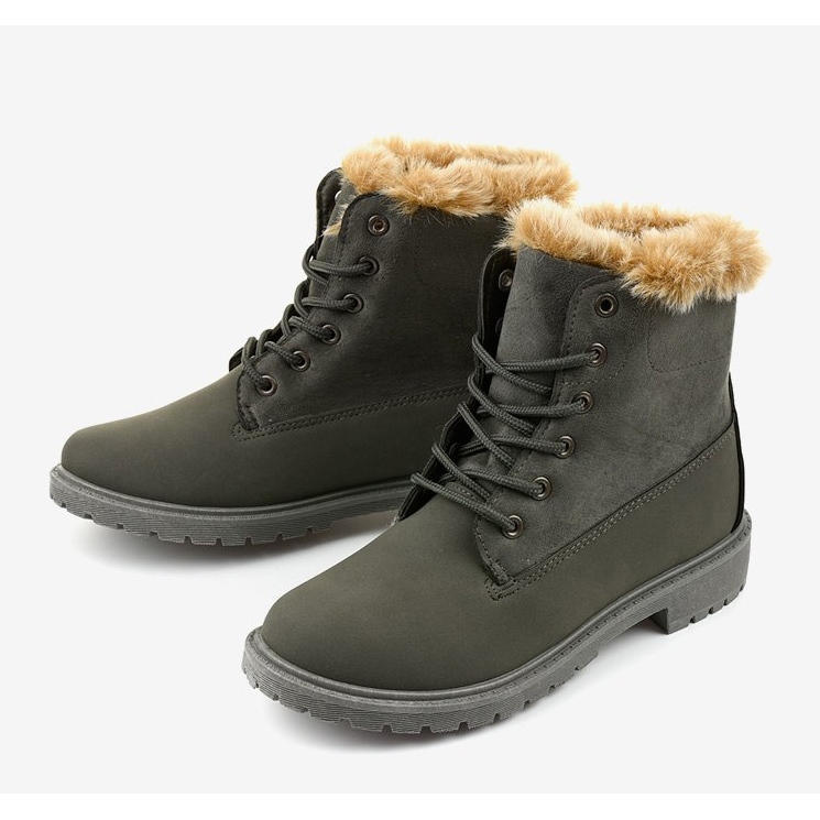 Sive čizme Olaksalim izolirane čizme siva 2