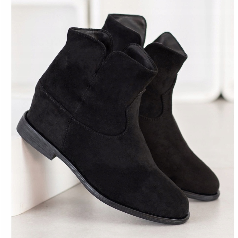 Sergio Todzi Kaubojske čizme na klin crna 1