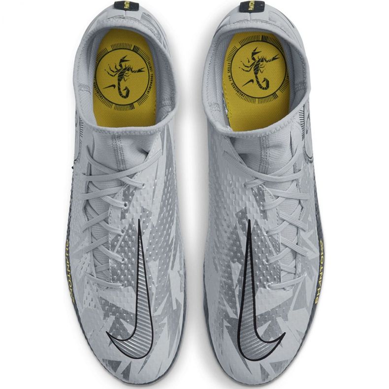 Nike nogometne cipele Phantom Gt Scorpion Academy Dynamic Fit FG / MG M DA2266 001 plava srebro 1