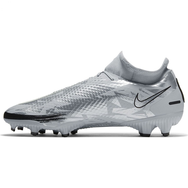 Nike nogometne cipele Phantom Gt Scorpion Academy Dynamic Fit FG / MG M DA2266 001 plava srebro 2