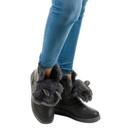 Sive izolirane čizme iz Alrindre siva 1