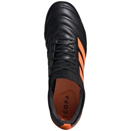 Adidas Copa 20.1 Fg nogometne cipele crne i narančaste EH0882 2