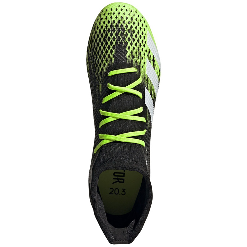 Kopačke adidas Predator 20,3 Sg crno -zelene EH2904 raznobojna 1