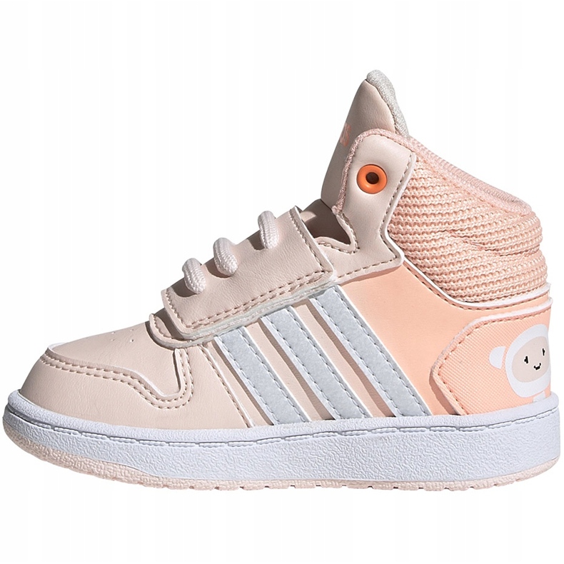Adidas Hoops Mid pink FW4924 dječje cipele ružičasta 1