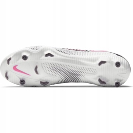 Nike Phantom Gt Pro Fg CK8451 160 nogometne cipele siva bijela 2