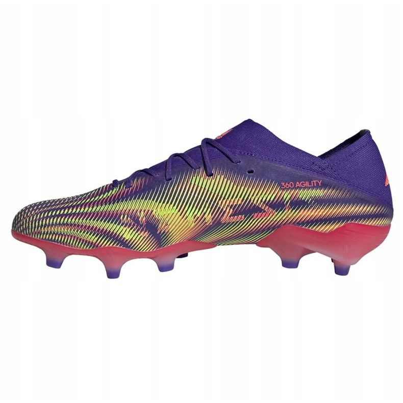 Adidas Nemeziz .1 M Fg EH0760 kopačke za nogomet ljubičasta ljubičasta 1
