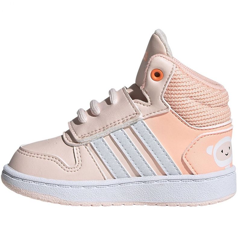 Adidas Hoops Mid Jr FW4924 cipele ružičasta 1