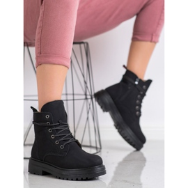 SHELOVET Crni hvatači sa eko kožom crna 1