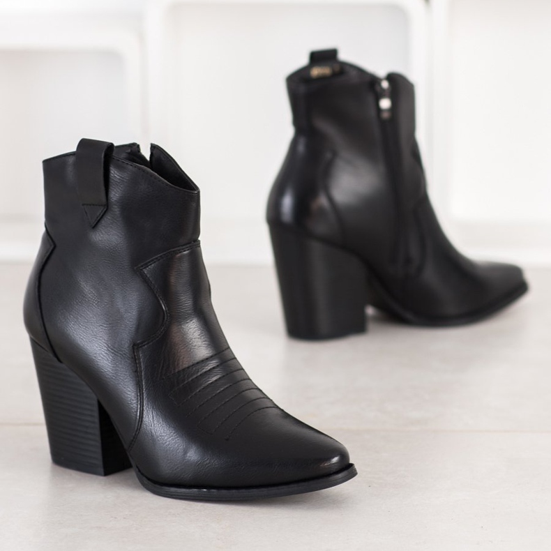 Bella Paris Crne kaubojke crna 2