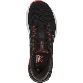 Muške tenisice za trčanje Asics Roadhawk Ff 2 crne i narančaste 1011A136 002 crno 1