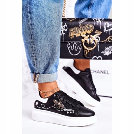 Ženske sportske cipele Tenisice s crnom bojom Fly crna 1