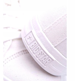 Big Star Muške tenisice niske velike zvijezde bijele FF174337 bijela 3