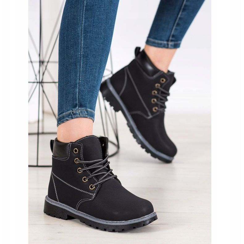 Bona Klasične crne zamke crno 1