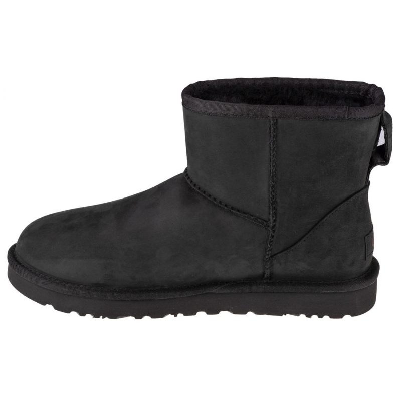 Čizme Ugg W Classic Mini Koža W 1016558-BLK crna 1
