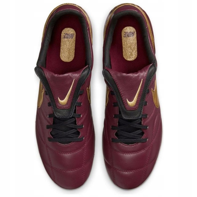 Nike Nogometne cipele Nike Premier Ii Fg M 917803 690 bordo, zlatna crvena 1
