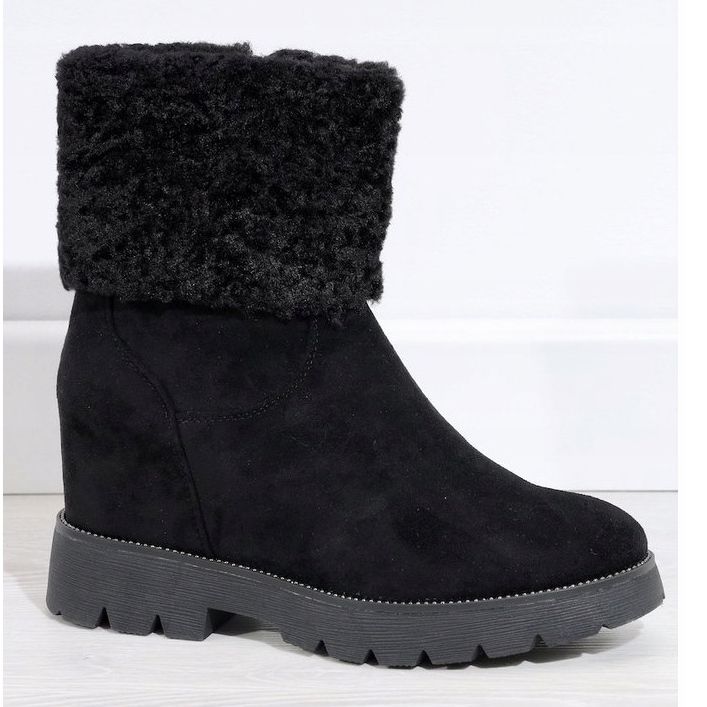 Bodri izolirane čizme od antilopa crno 1