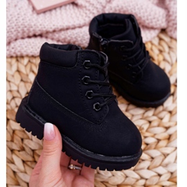 FRROCK Dječje hvataljke Čizme Black Dexter crno 1