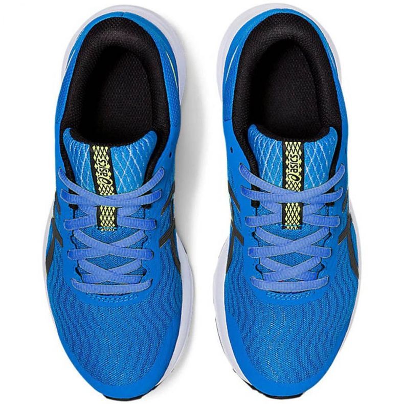 Asics Patriot 12 Gs Jr 1014A139 401 tenisice za trčanje crna plava 1