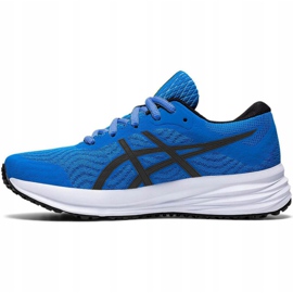 Asics Patriot 12 Gs Jr 1014A139 401 tenisice za trčanje crna plava 2