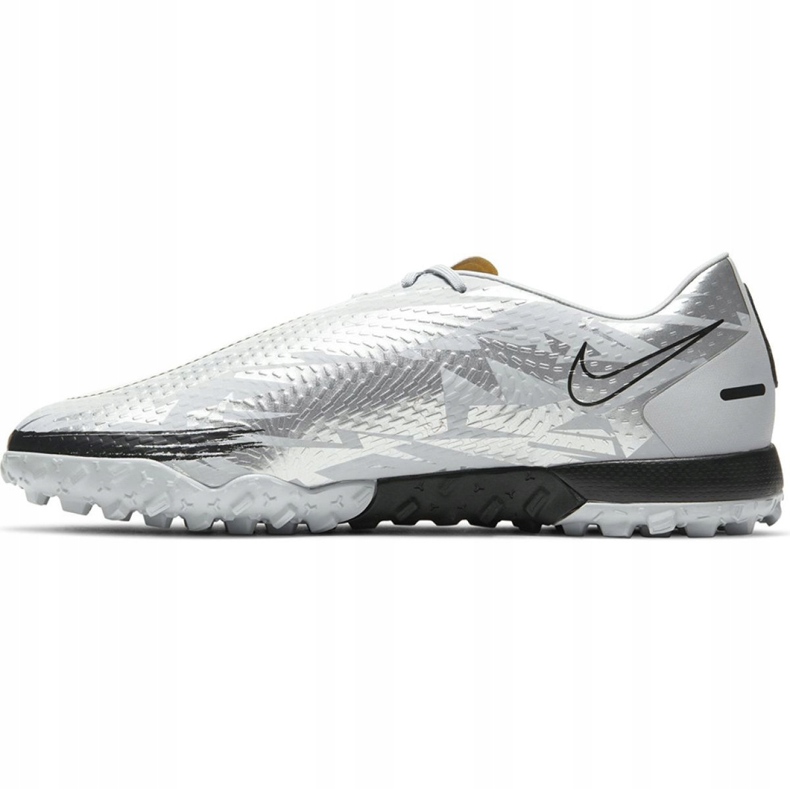 Nike nogometne tenisice Phantom Gt Scorpion Academy Tf M DA2262 001 siva šaren 2